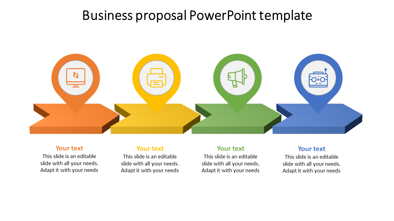 A free business proposal powerpoint template